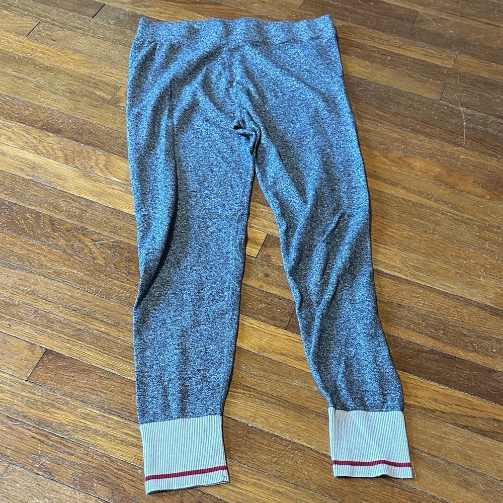 Roots Heathered Gray Women’s Leggings, Large